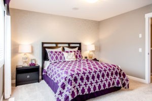 Master bedroom by City Homes, Edmonton new home builder