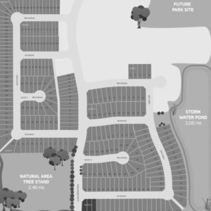 Site Map for Stewart Greens Edmonton New Home Builder
