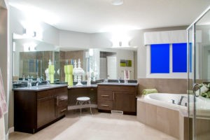 Master Bedroom Ensuite by new home builder City Homes Master Builder in Edmonton