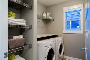 Laundry Room by City Homes Master Builder in Edmonton