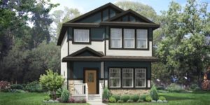 Detached Garage Single Family Home in Edmonton, New Home Builder City Homes Master Builder