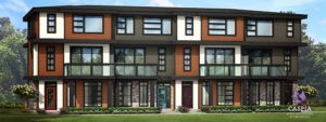 Caspia Townhomes by new home builder Edmonton