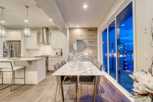 Dining room in South Edmonton townhome