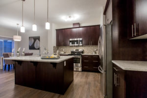 Kitchen build in Single Family Home Edmonton