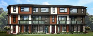 Caspia townhomes in South Edmonton