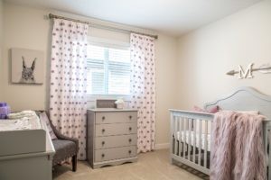 Baby room in single family home in City Homes Master Builder north Edmonton showhome