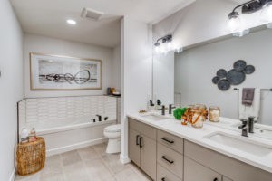 Ensuite in Sicily Showhome by City Homes Master Builder in Secord Heights