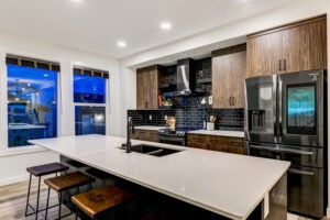 Kitchen designed by Best New Home Builder