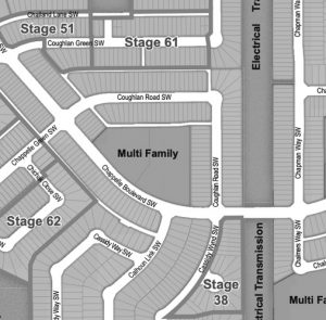 Chappelle Gardens community map